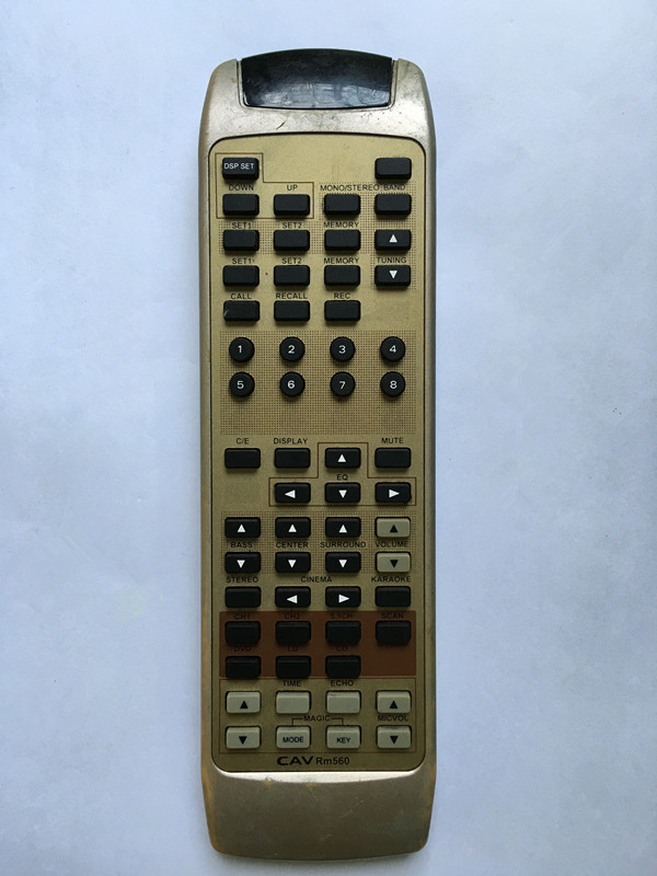 原装原厂丽声cav功放遥控器rm560