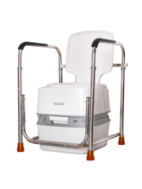 Toilet armrest Stainless steel mobile toilet armrest (suitable for all types of toilets in our store)