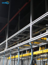 4C economical type aluminium alloy routing frame strong electric weak electric trapezoidal bridge data room network cable integrated wiring