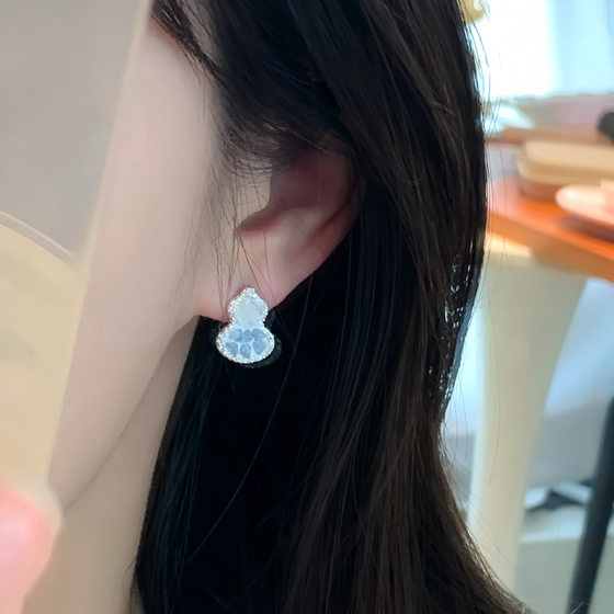 바다 소금 조롱박 간단한 파란색 조롱박 이어링 모기 코일 귀이 귀는 귀 피어싱 귀 스터드 아름다운 독특한 고급 바다 소금 조롱박 간단한 파란색 조롱박 이어링 모기 코일 귀이 귀는 귀 피어싱 귀 스터드 아름다운 독특한 고급