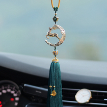 A deer safety car pendant 2022 new upscale mens and womens car hanging accessories on-board rearview mirror hanging for safety and safety