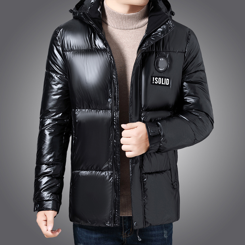 LAKECY/莱克茜新款时尚男士外套韩版修身潮流帅气男装羽绒服
