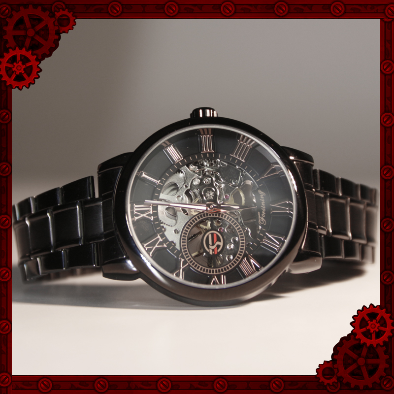 宅电舍约会大作战刻刻帝之眼金属表带时崎狂三机械手表动漫周边