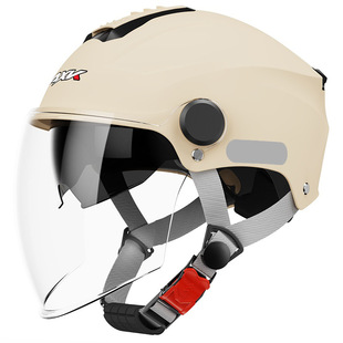 新国标3C认证电动车头盔女士夏季防晒电瓶摩托车半盔男四季安全