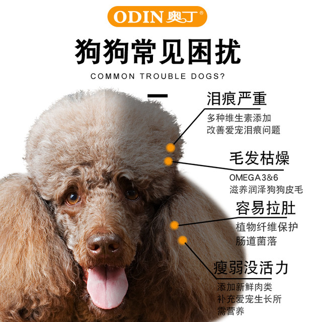 Odin Western Restaurant ອາຫານຫມາ Universal 10kg Teddy Golden Retriever Samoyed Pomeranian Poodle ຫມາຂະຫນາດນ້ອຍຜູ້ໃຫຍ່ 5kg