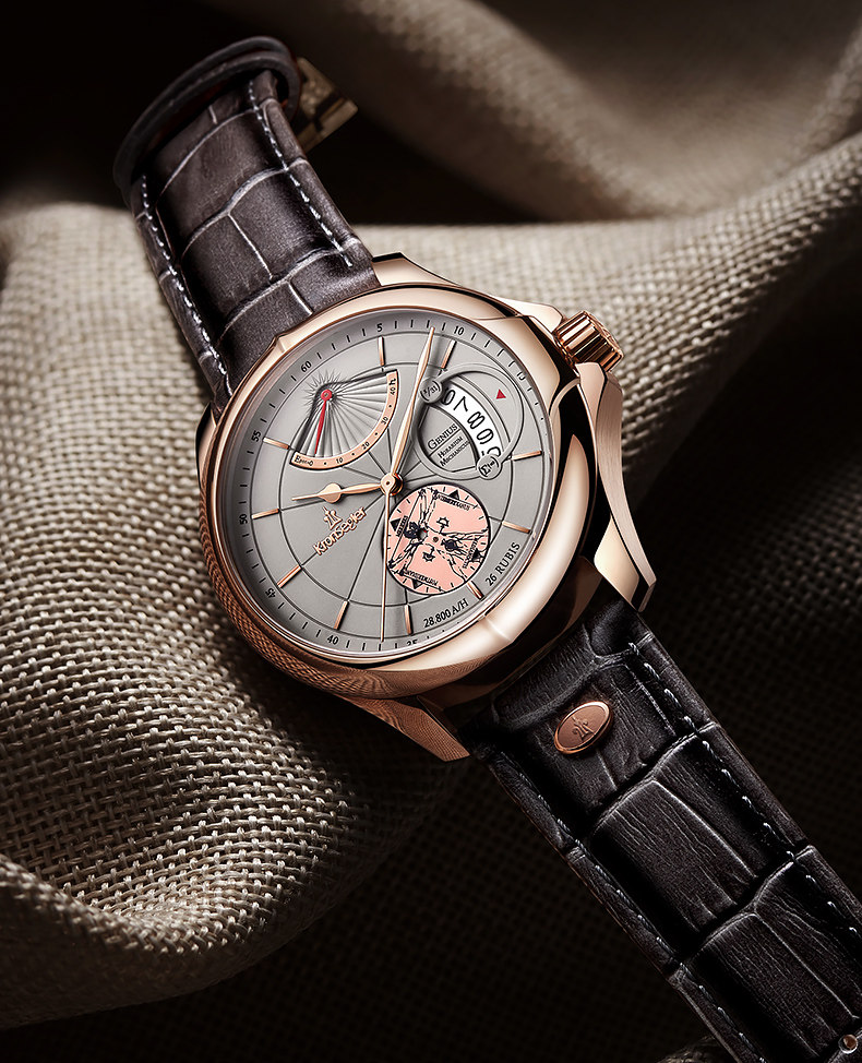 德国坤格手表男机械表男表全自动防水时尚休闲商务男士手表大表盘