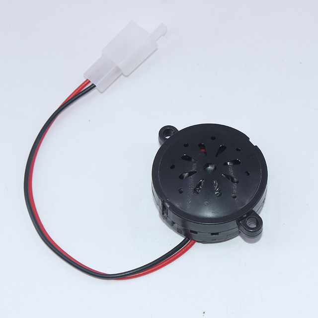 ຫມໍ້ໄຟລົດໄຟຟ້າ horn 48v60v two-wire electronic horn battery car high-quality speaker didi lamp holder horn