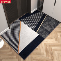 Entrance Doormat Door Hall Hall Home Anti-Slip Water Absorbing Mat Machine Washable Closing Door Mat Customizable Living-room Carpet