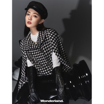 (Shopping mall same) MAXRIENY vintage Chigi cloak coat women 2021 Winter New woolen coat