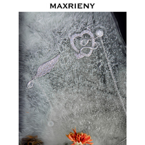 MAXRIENY2020 Winter Angel series earrings necklace one fashion temperament exquisite retro niche design