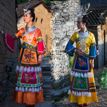 Ma Ru new Miao and Dong costumes Female stage performance costumes 56 ethnic minority photography performance costumes