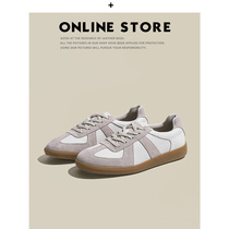 Genuine leather Detraining shoes 2021 new spring autumn season students lace small white shoes women flat bottom 100 hitch oxford casual shoes