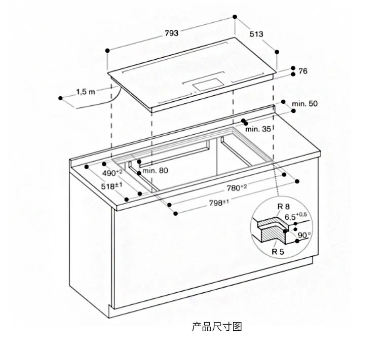 Bếp điện từ Ggantnau Đức CX482100 mới hàng đầu cửa hàng đồ gia dụng nhập khẩu nguyên chiếc chính hãng - Khác