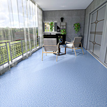 Balcony renovation floor self-paved waterproof floor stickers self-adhesive plastic floor outdoor floor leather cement direct paving