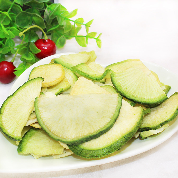 青萝卜脆片萝卜脆片果蔬脆片潍县萝卜蔬果干综合蔬菜脆干