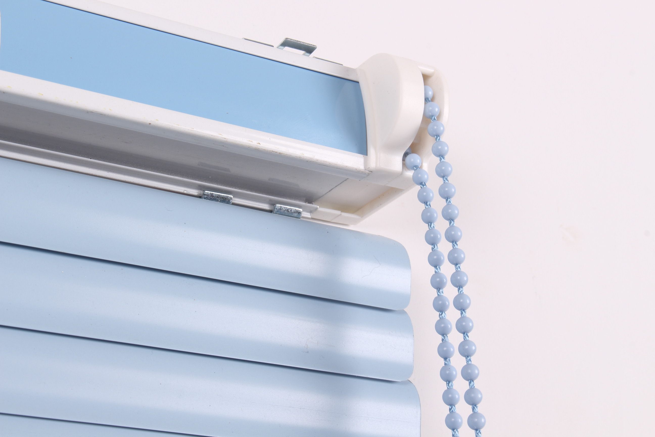 第三代拉珠式s型百叶帘百叶窗帘遮光卫生间pvc百叶窗终身保修插片