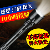 Shenhuo E10 strong light flashlight rechargeable multifunctional outdoor super bright long range home waterproof 5000led lamp