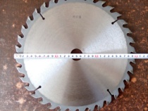 Bald Head strong alloy saw blade saw 10 inch woodworking thickened wood Square four-sided saw multi-piece saw anti-nail non-burning saw