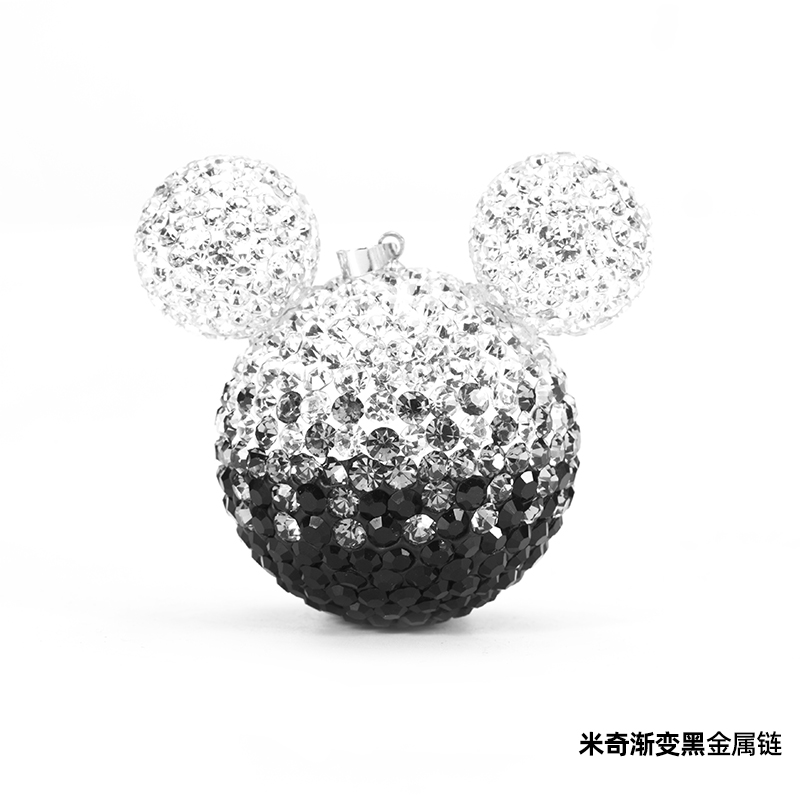 suitable for mini mini cooper rearview mirror pendant luxury miey diamond golf cart hanging rhinestone pendant