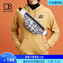 Sports fanny pack Womens running mobile phone fanny pack Mens lightweight crossbody chest bag Womens tide ins street shoulder super fire