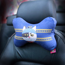 Carinunu car headrest neck pillow car memory cotton pillow cartoon bone pillow car pillow car car