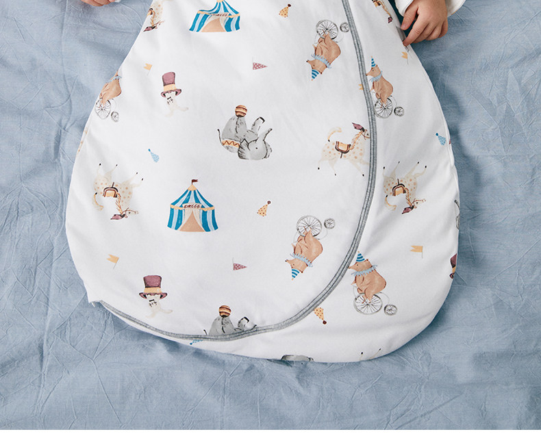 葫芦睡袋婴幼儿秋冬宝宝一体式加厚防惊跳新生儿防踢被神器