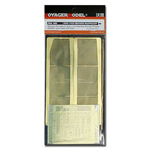 Waoya PEA382 No 4 chariot J type(equipped with Leopard F turret)with side additional armor metal etching parts