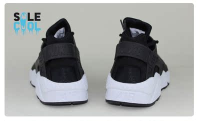 耐克 Nike Air Huarache 黑白奥利奥 华莱士 女子跑鞋 634835-006