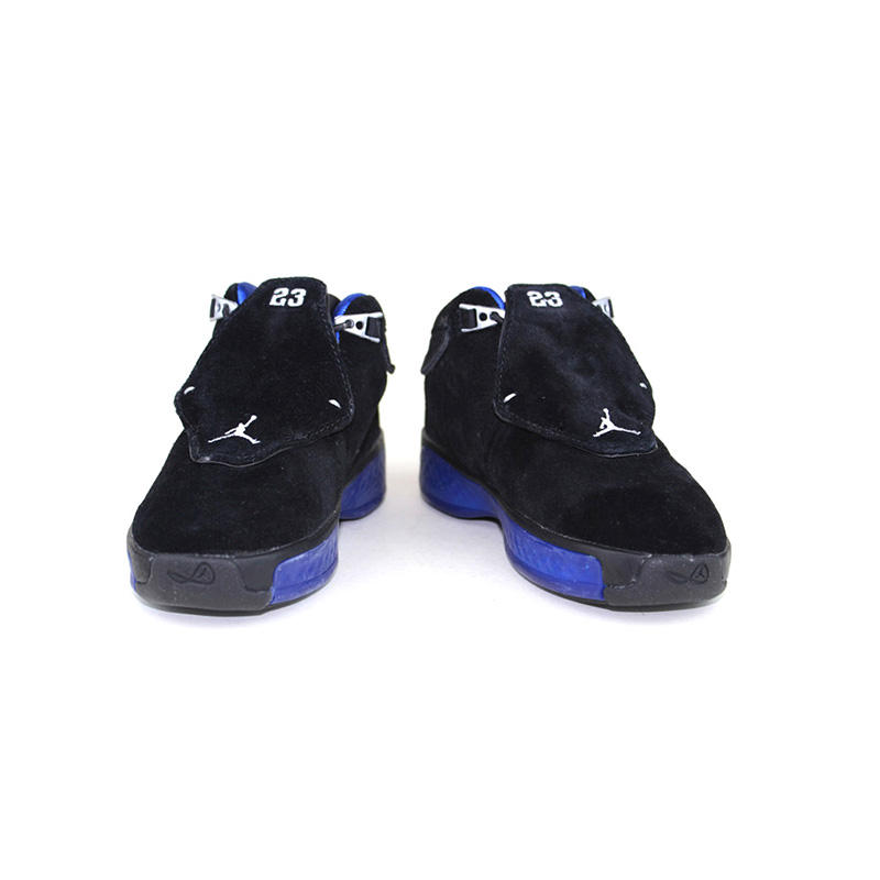 耐克air jordan xviii og aj18 乔18 黑蓝 童鞋 305885-041-161
