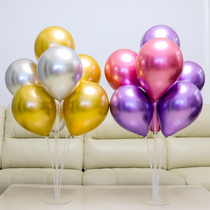 Childrens birthday party dress up table floating balloon wedding scene table decoration mall jewelry store desktop decoration supplies