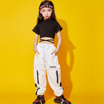 Children's street dance costume girl suit children's performance costume hip hop jazz dance girl hip hop