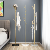 Home Net red ins coat rack floor bedroom simple office living room modern creative single pole hanger