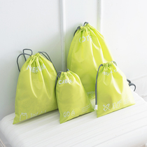 Waterproof drawstring drawstring pocket small bag Underwear underwear travel storage bag Clothing classification finishing bag 4-piece suit