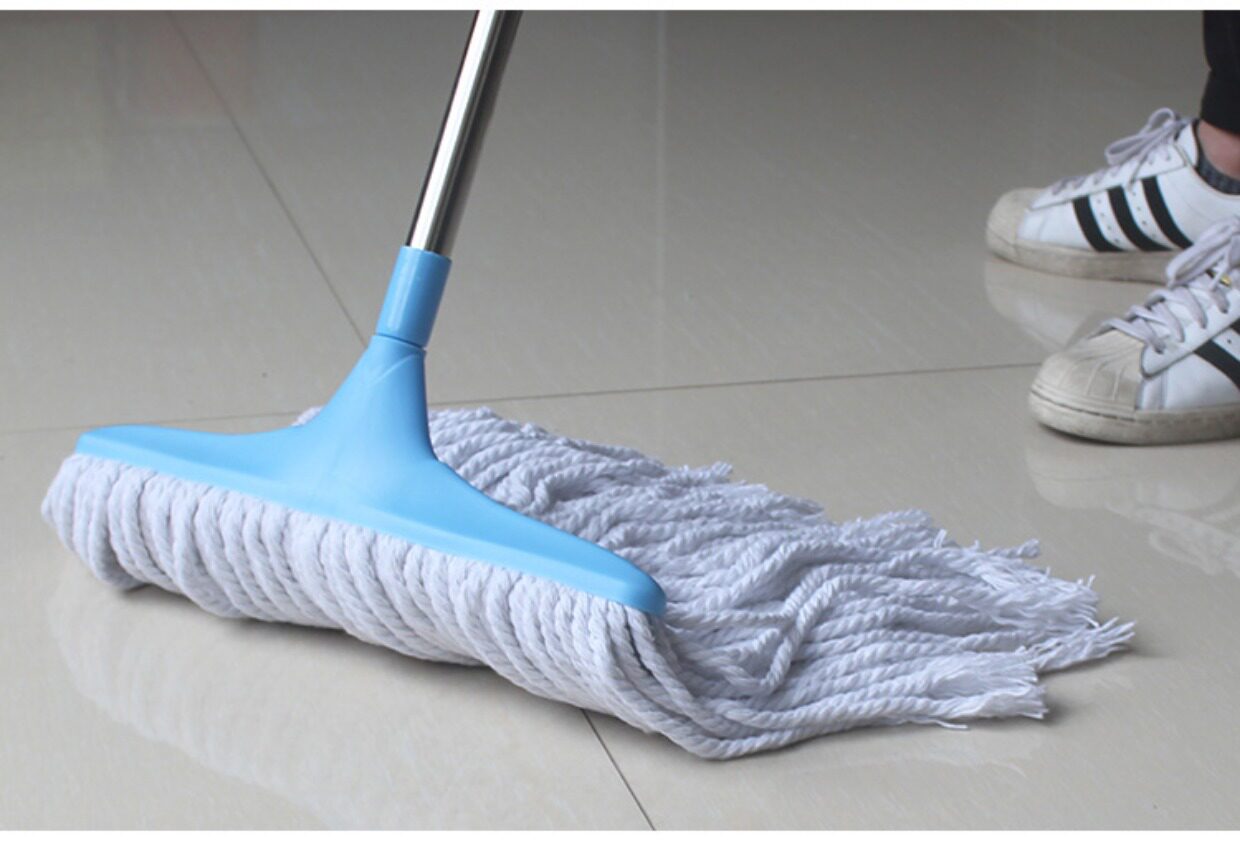 特价包邮加大墩布拖把宽拖把不锈钢纯棉纱线拖布家用吸水地拖