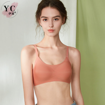 Summer incognito underwear comfortable sleep bra adjustment anti-sagging medium thick section small chest magical rimless movement