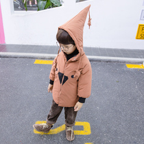 Boys cotton-padded clothes 2020 new Korean childrens winter padded jacket