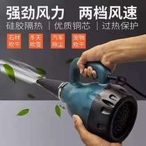 Industrial hot and cold dual-use storm gun powerful electric heating stone hair dryer high-power high-temperature car washing and drying device
