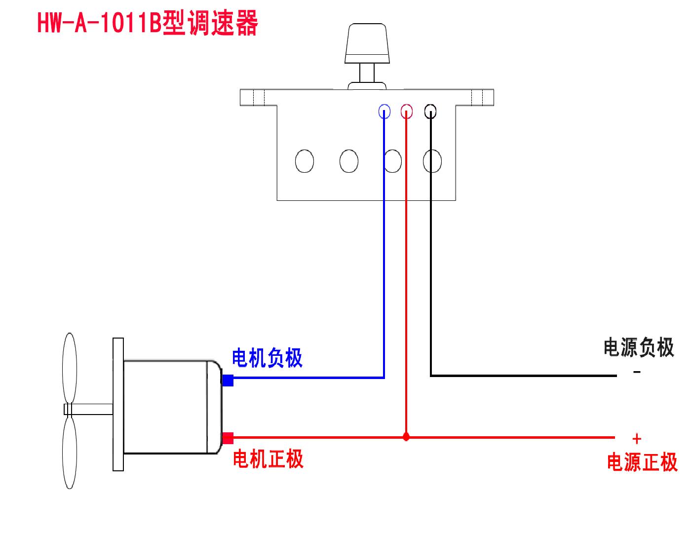 电动机调速器接线图图片