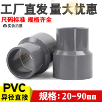 pvc reducer reducer reducer straight connector 20 25 32 40 50 63 75 110 125 Gray