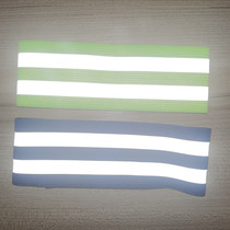 Night running reflective 3m bright mens and womens arm ring wristband bracelet warning strip custom outdoor riding black elastic arm strap