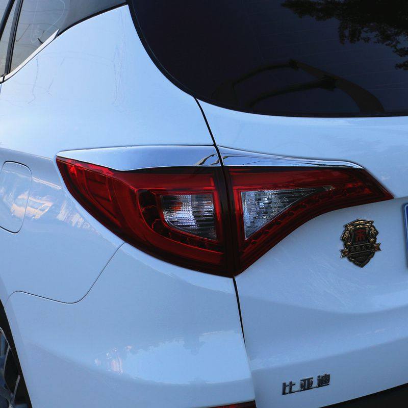 比亚迪宋专用后大灯框灯罩后雾灯框后尾灯框 byd宋尾灯眉亮条改装