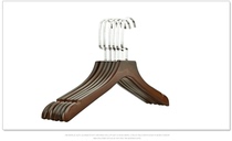 Solid wood clothes hanger Adult clothing store Childrens clothes brace Wooden clothes brace Household seamless wooden clothes hanger