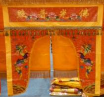 Buddha Temple embroidery offerings ornaments Buddhist supplies gods Dragon tents Buddha 1 meter