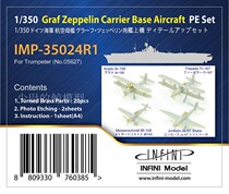 INFINI IMP-35024R1 1 350 German aircraft carrier Zeppelin carrier-based aircraft modification with trumpeter