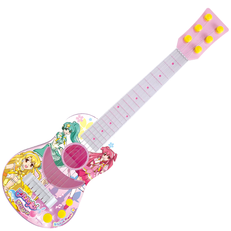 儿童吉他宝宝玩具可弹奏仿真乐器巴拉拉卡通女孩钢弦吉它礼物产品展示图4