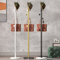 Marble Easy clothes hanger floor bedroom clothes hat rack small clothes rack hanging bag rack home iron art hanging clothes hanger