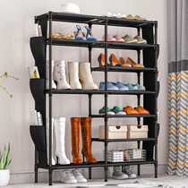 Shoe rack multilayer simple anti-dust shoe cabinet Sub-small dorm room Home Indoor Good-looking Economy Type Doorway Containing deviner