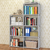 Ast simple bookshelf reinforcement bookcase modern simple table Shelf shelf free combination bookshelf landing
