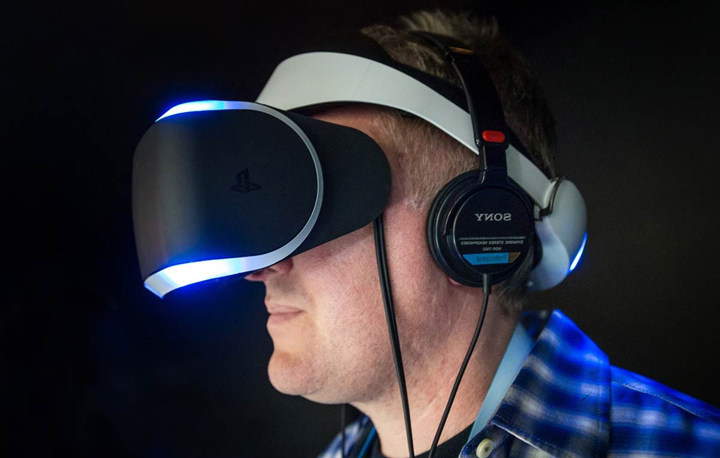 索尼vr虚拟现实眼镜-极客库