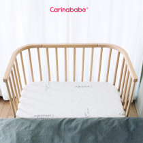 Carinababe baby bed Small apartment splicing bed bb Beech bed Multi-functional removable newborn bed